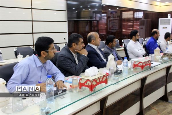 جلسه تعامل و هماهنگی سازمان بسیج فرهنگیان سپاه امام صادق (ع) استان بوشهر