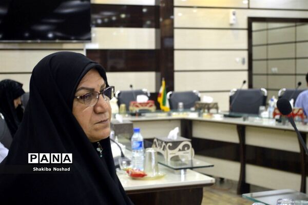 جلسه تعامل و هماهنگی سازمان بسیج فرهنگیان سپاه امام صادق (ع) استان بوشهر