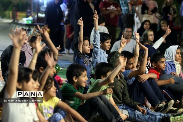 تماشاخانه سیار کانون کشور در پارک شهید سبحانی اهواز