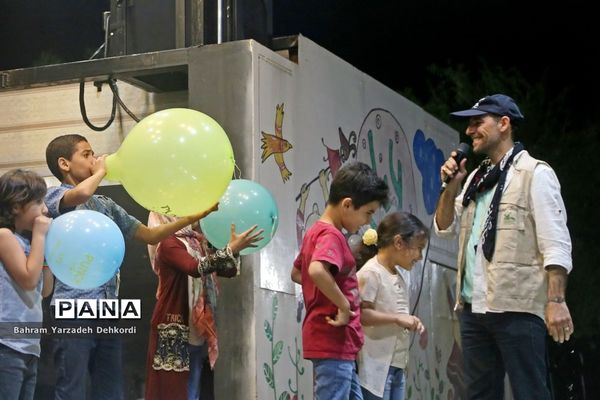 تماشاخانه سیار کانون کشور در پارک شهید سبحانی اهواز