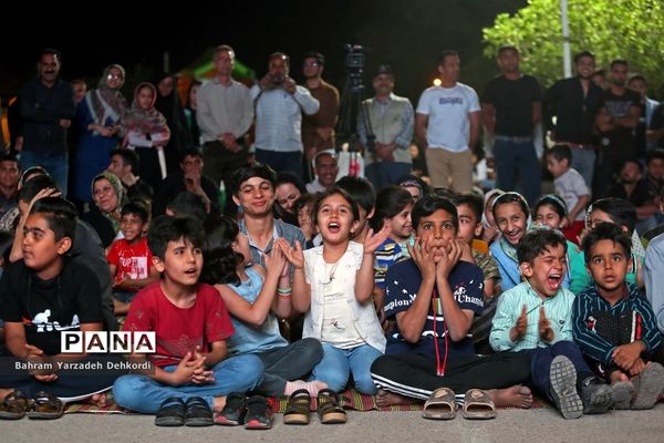 تماشاخانه سیار کانون کشور در پارک شهید سبحانی اهواز