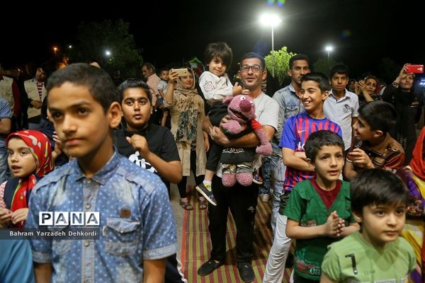 تماشاخانه سیار کانون کشور در پارک شهید سبحانی اهواز