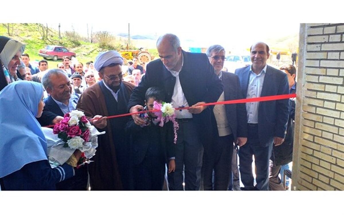 مدارس 6 کلاسه و 3 کلاسه منطقه صوفیان آذربایجان شرقی به بهره‌برداری رسید