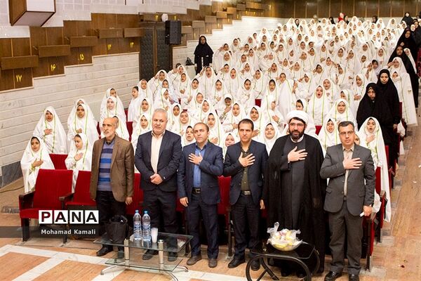 مراسم جشن عبادت دانش آموزان دختر مدارس ابتدایی شهرستان محلات