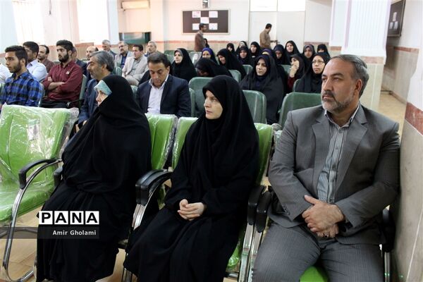 برگزاری مراسم تکریم و معارفه فرماندهان حوزه مقاومت بسیج دانش‌آموزی و فرهنگیان چهاردانگه