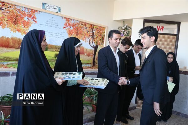 مراسم تقدیر از مجمع شورای دانش آموزی در شهرقدس