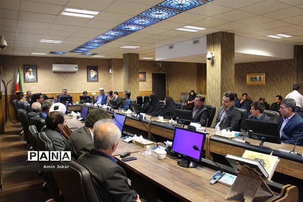 آیین تودیع ومعارفه رئیس اداره قرآن، عترت و نماز اداره کل آموزش و پرورش  استان فارس