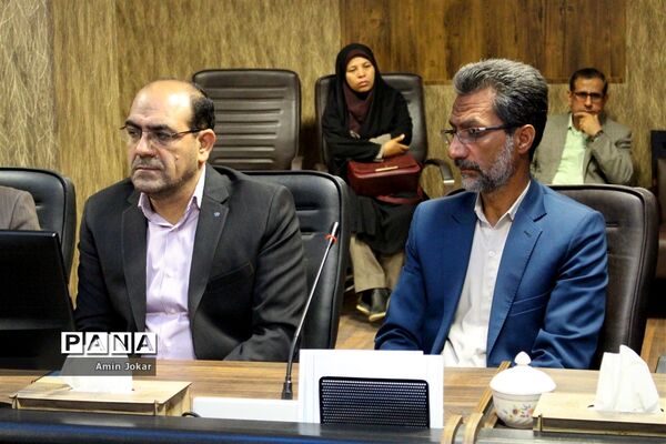 آیین تودیع ومعارفه رئیس اداره قرآن، عترت و نماز اداره کل آموزش و پرورش  استان فارس