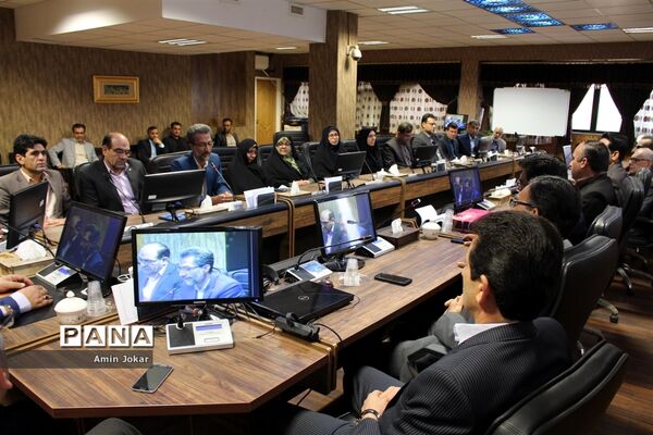 آیین تودیع ومعارفه رئیس اداره قرآن، عترت و نماز اداره کل آموزش و پرورش  استان فارس
