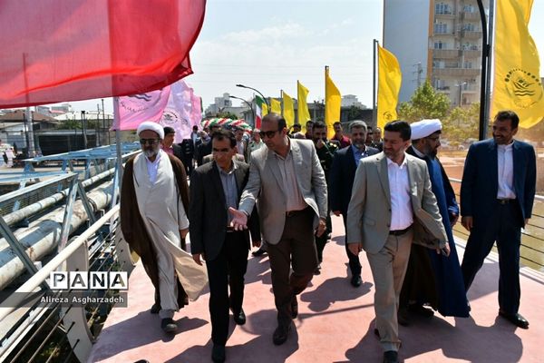 آیین افتتاح 5 پروژه عمرانی در بابلسر