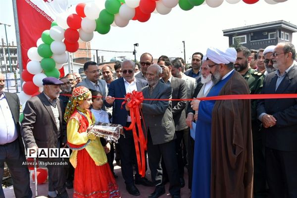 آیین افتتاح 5 پروژه عمرانی در بابلسر