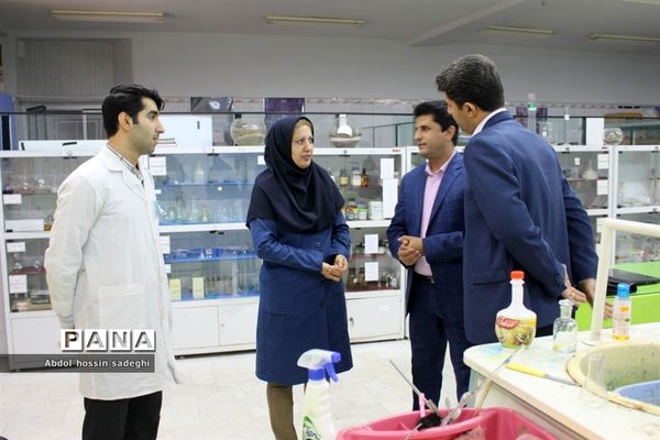 هفدهمین دوره مسابقات آزمایشگاهی آموزش متوسطه نظری استان بوشهر