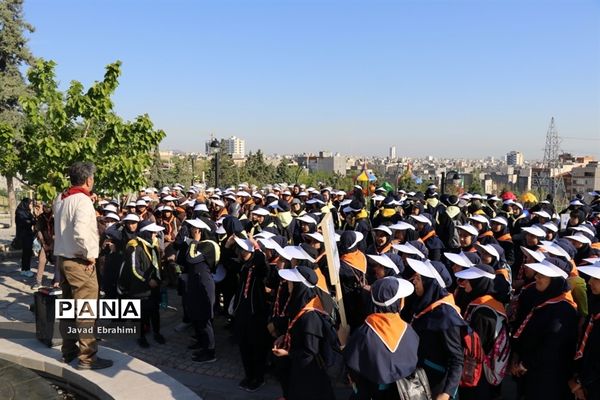 همایش بزرگ کوهپیمایی پیشتازان سازمان دانش‌آموزی خراسان رضوی-1