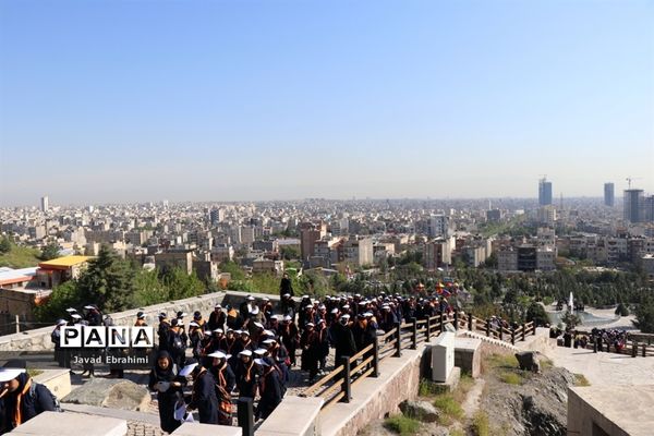 همایش بزرگ کوهپیمایی پیشتازان سازمان دانش‌آموزی خراسان رضوی-1