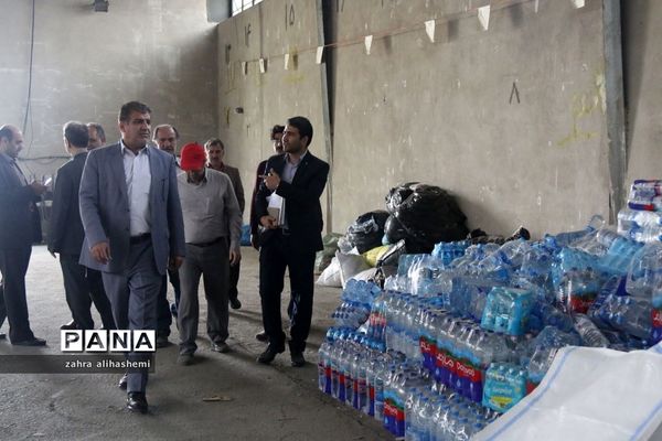 ارسال کمک های غیرنقدی به مناطق سیل زده باحضور مدیرکل آموزش و پرورش تهران