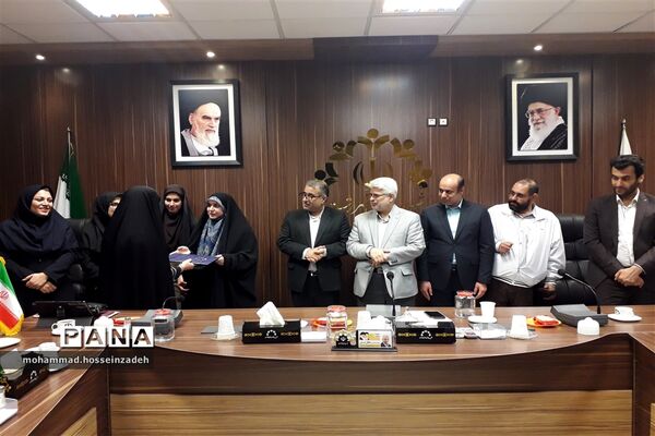 دیداراعضای تشکیلات سازمان دانش آموزی استان گیلان با اعضای شورای اسلامی شهررشت