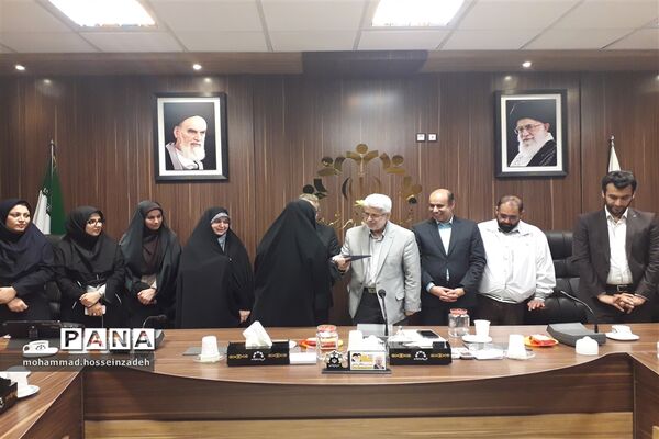 دیداراعضای تشکیلات سازمان دانش آموزی استان گیلان با اعضای شورای اسلامی شهررشت