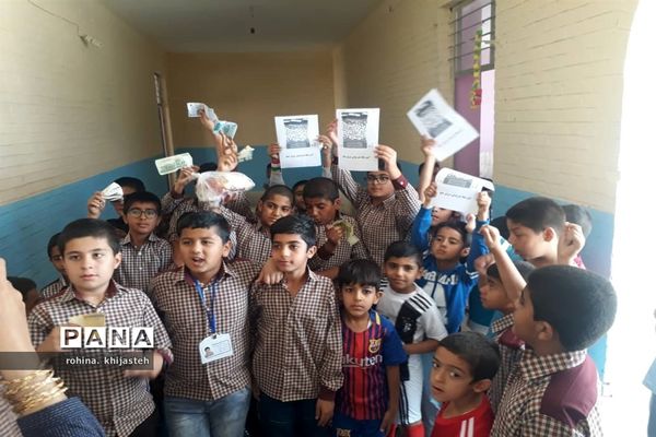 سیل مهربانی دانش‌آموزان خُنج برای همکلاسی‌های سیل‌زده