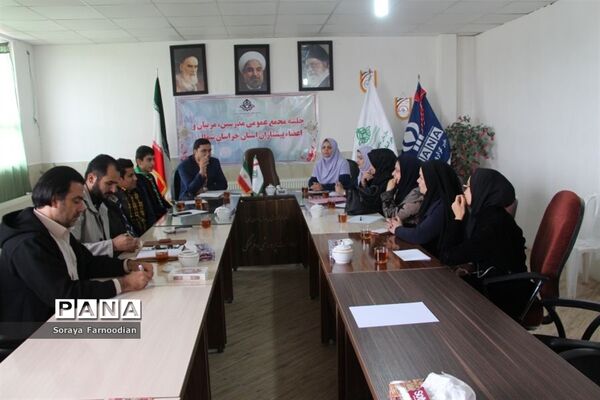 جلسه هم اندیشی وتشریح برنامه های سالروز تاسیس سازمان دانش آموزی