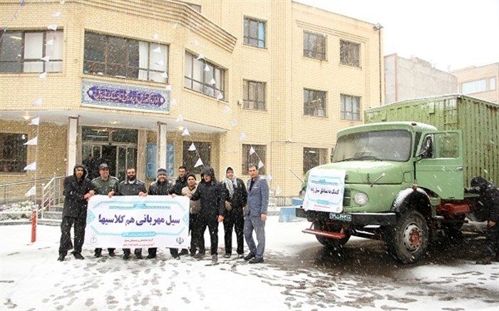 کمک 130 میلیون تومانی آموزش و پرورش ناحیه یک اردبیل به سیل زدگان