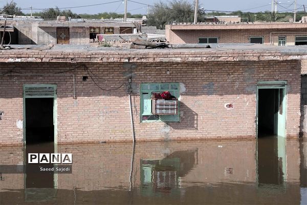 خوزستان محاصره در سیل