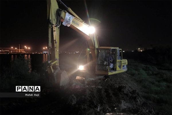 خوزستان محاصره در سیل