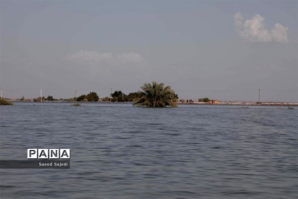 خوزستان محاصره در سیل