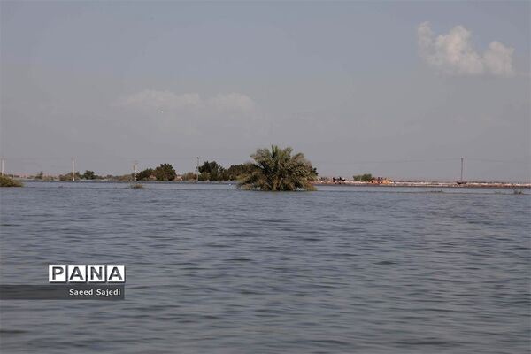 خوزستان محاصره در سیل