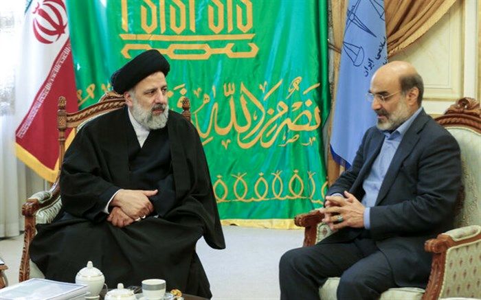 دیدار رئیس سازمان صداوسیما با رئیس قوه قضاییه