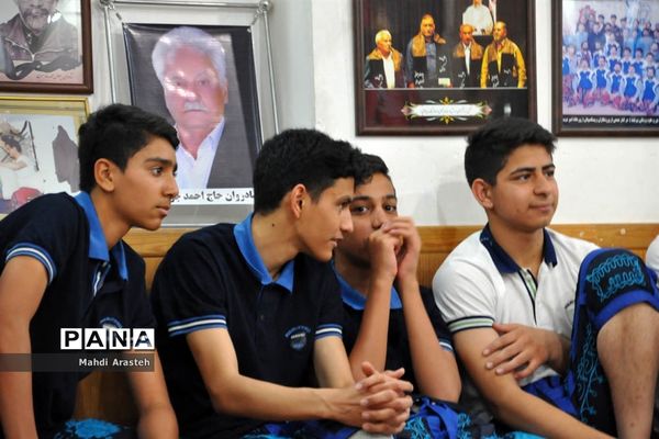 مسابقات بین گودی زورخانه مالک اشتر بیرجند