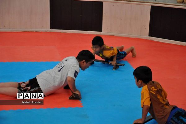 مسابقات بین گودی زورخانه مالک اشتر بیرجند