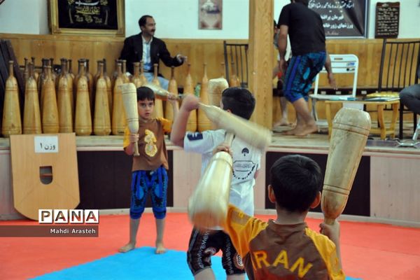 مسابقات بین گودی زورخانه مالک اشتر بیرجند