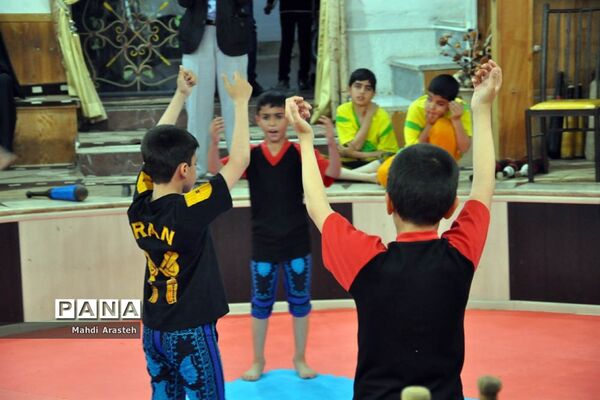 مسابقات بین گودی زورخانه مالک اشتر بیرجند