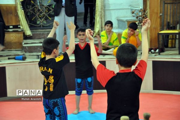 مسابقات بین گودی زورخانه مالک اشتر بیرجند