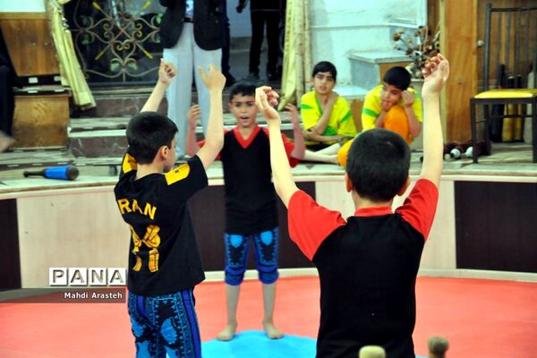 مسابقات بین گودی زورخانه مالک اشتر بیرجند