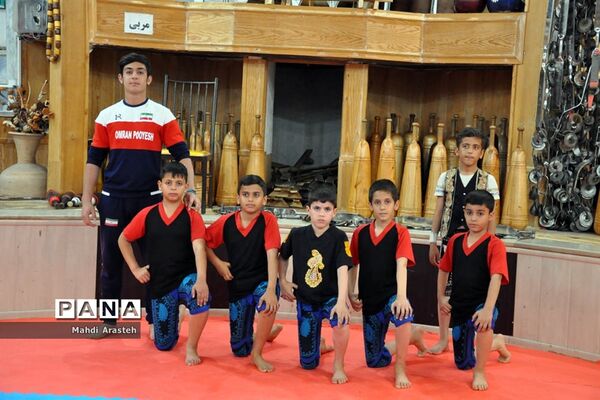 مسابقات بین گودی زورخانه مالک اشتر بیرجند