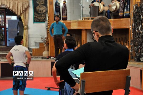 مسابقات بین گودی زورخانه مالک اشتر بیرجند