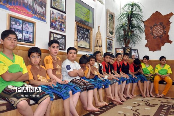 مسابقات بین گودی زورخانه مالک اشتر بیرجند