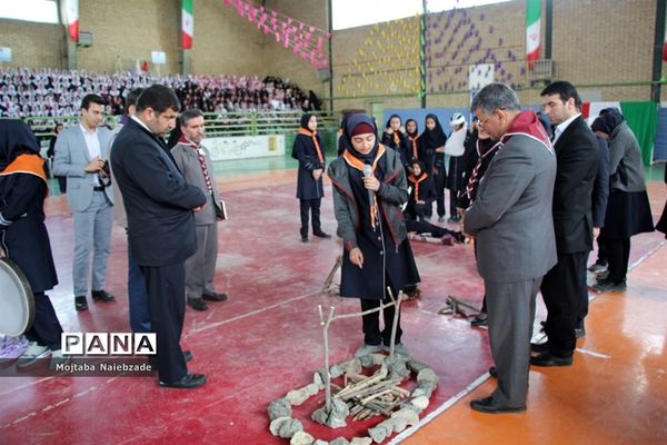 همایش پیشتازان تمام تشکیلاتی سازمان دانش‌آموزی در فریمان