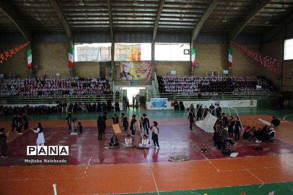 همایش پیشتازان تمام تشکیلاتی سازمان دانش‌آموزی در فریمان