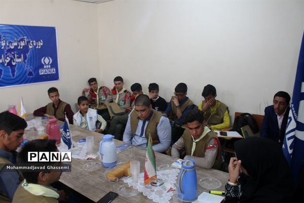 دوره آموزشی توجیهی خبرنگار دانش‌آموزان  پسر پانا