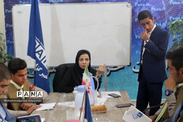 دوره آموزشی توجیهی خبرنگار دانش‌آموزان  پسر پانا