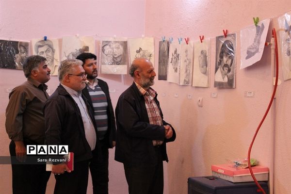 نمایشگاه هنرجویان خانه کارگر شهرستان اسلامشهر