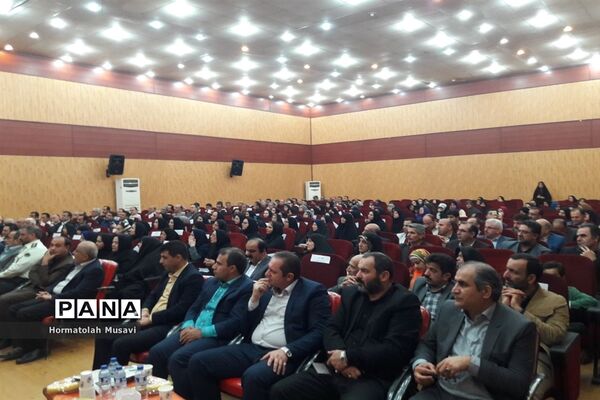 مراسم گرامیداشت مقام معلم در آمل
