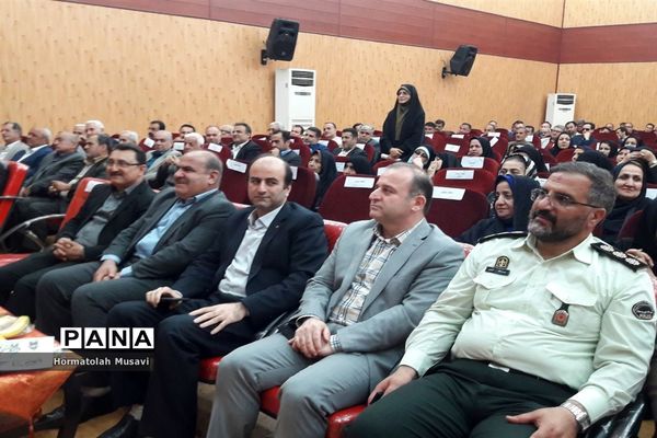 مراسم گرامیداشت مقام معلم در آمل