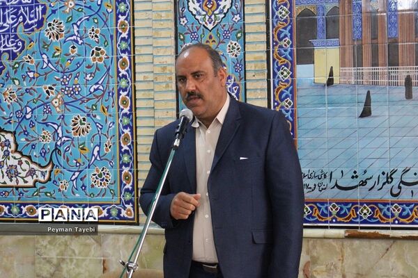 برگزاری مراسم تجدید میثاق با شهدا به مناسبت هفته معلم در سمنان
