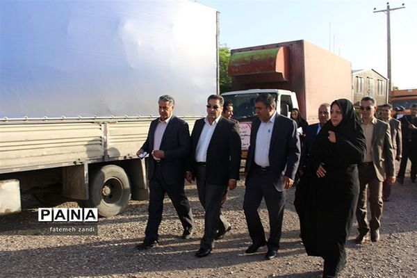 ارسال کمک 11 میلیارد ریالی فرهنگیان کرمان به حمیدیه