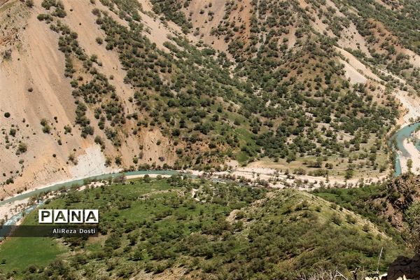 طبیعت زیبای تنگه سرخ سپیدان و یاسوج