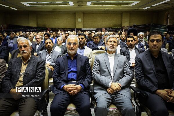 مراسم ختم والده کاظم جلالی
