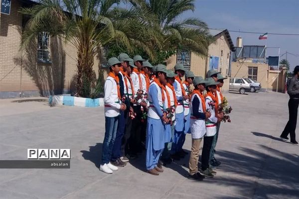 اجرای مراسم سپاس معلم در شهرستان خاش